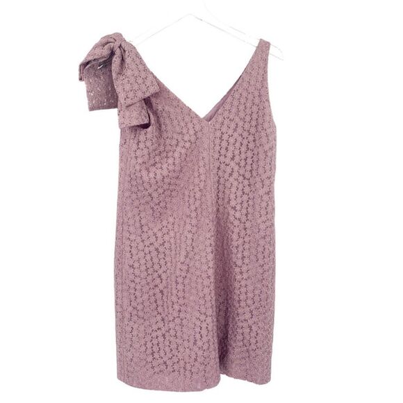 Dress The Population Mini Shift Dress In Purple - Picture 3 of 4